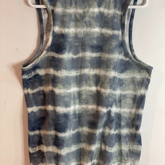 LUCKY BRAND LOS ANGELES Official Women’s Tie Dye Logo Tank Top T-Shirt Sz XL - Picture 3 of 7
